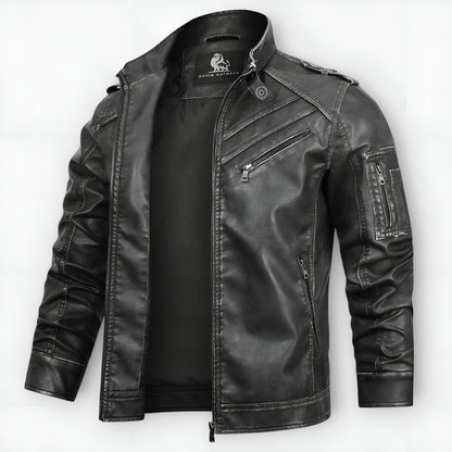 Nicolas™ | Leren Engine Jasje