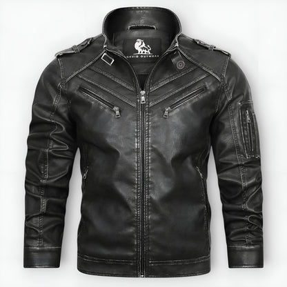 Nicolas™ | Leren Engine Jasje