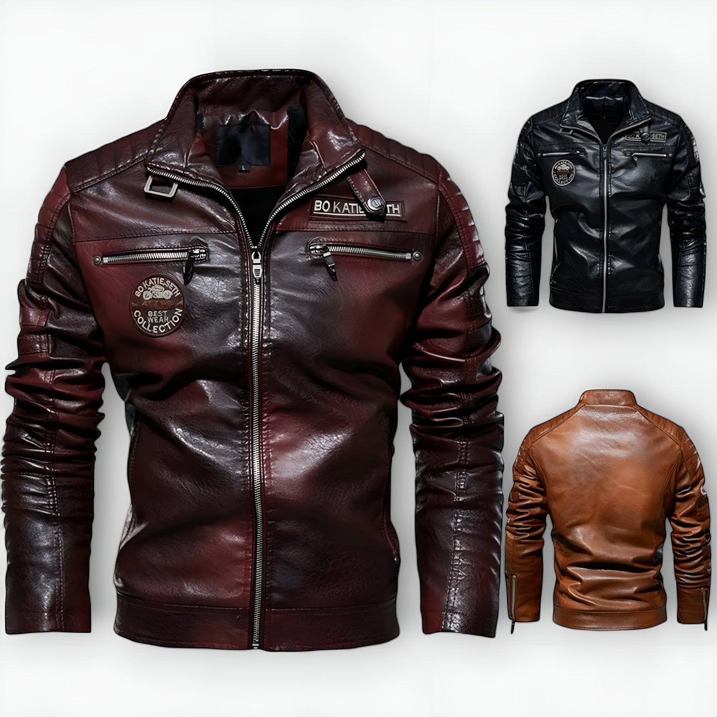 Alex™ | Leren Roadster Jas