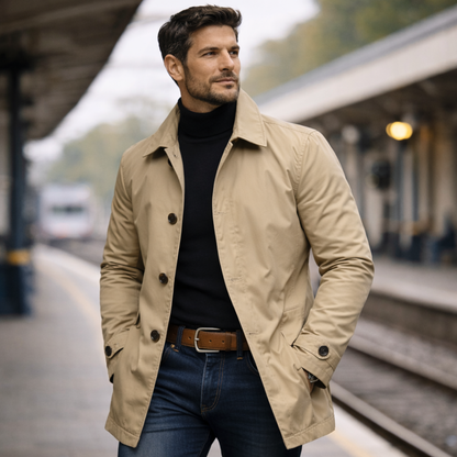 Adrian | Stijlvolle herenjas