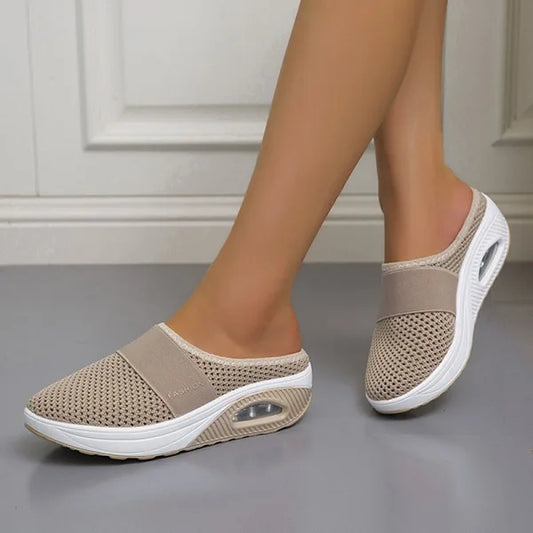 Compa™ orthopedische sandalen met sleehak