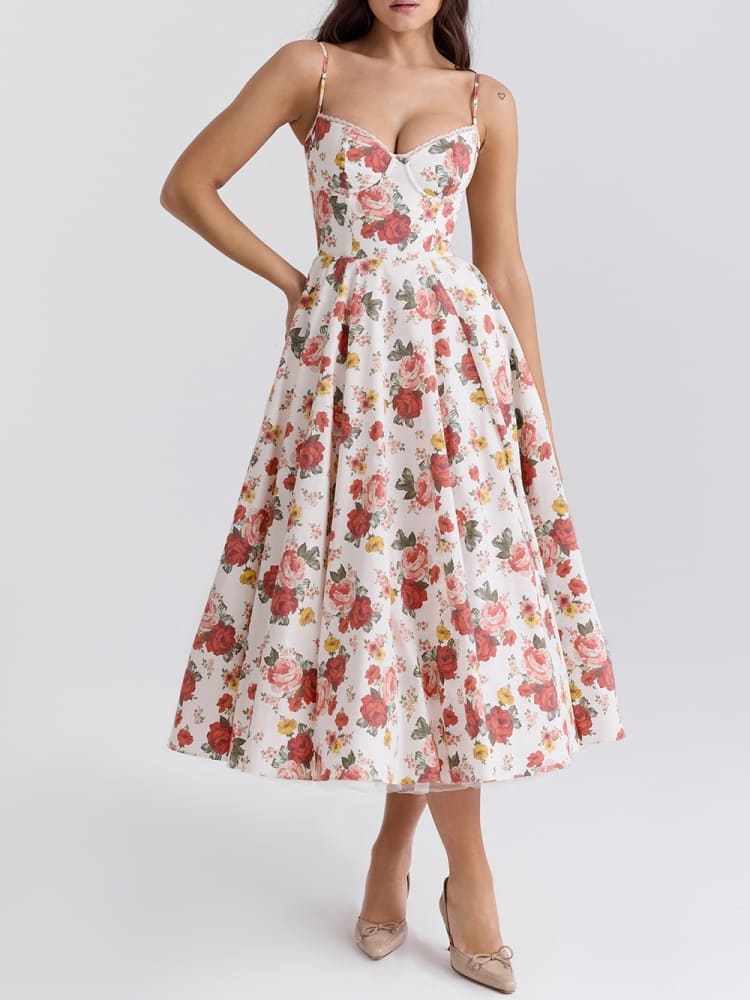 Arielle | Luxe midi-jurk