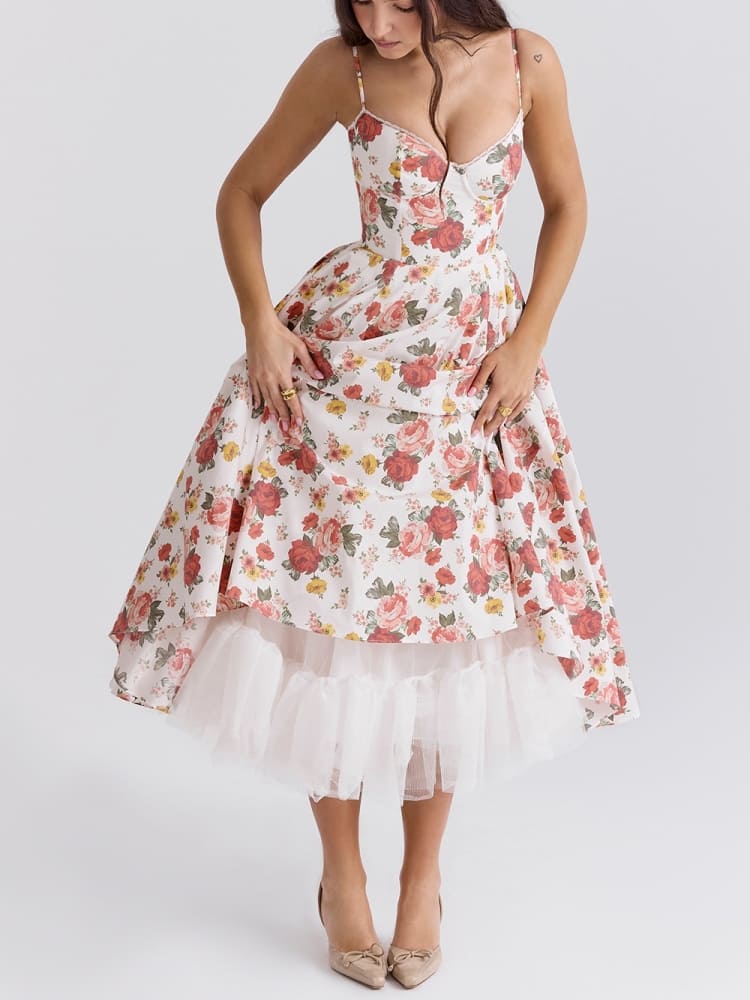 Arielle | Luxe midi-jurk