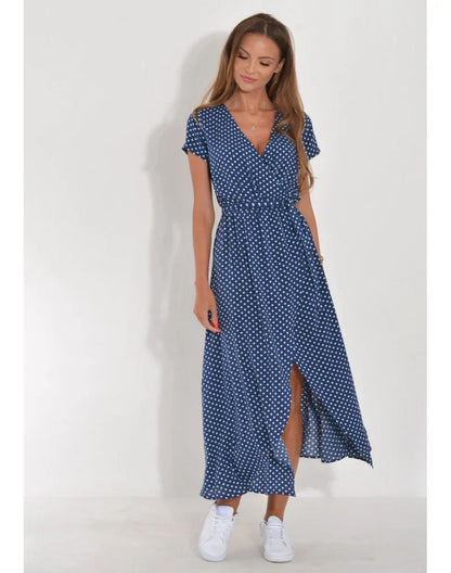 Giada™ | Elegante jurk met V-hals en getailleerd model
