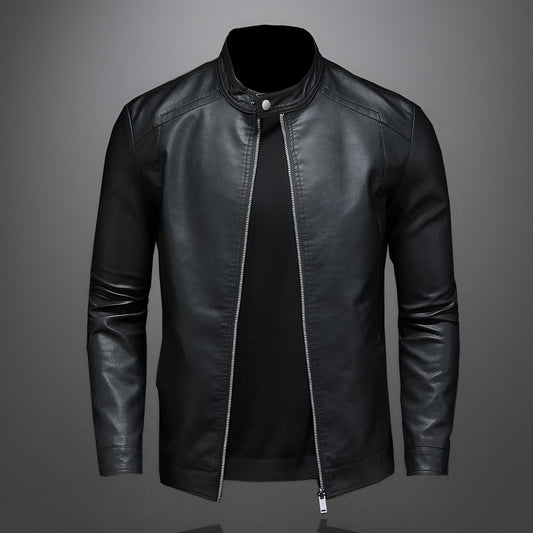 Étienne™ | Klassieke leren jas