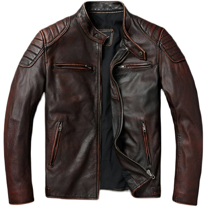 Antoine™ | Vintage leren jas