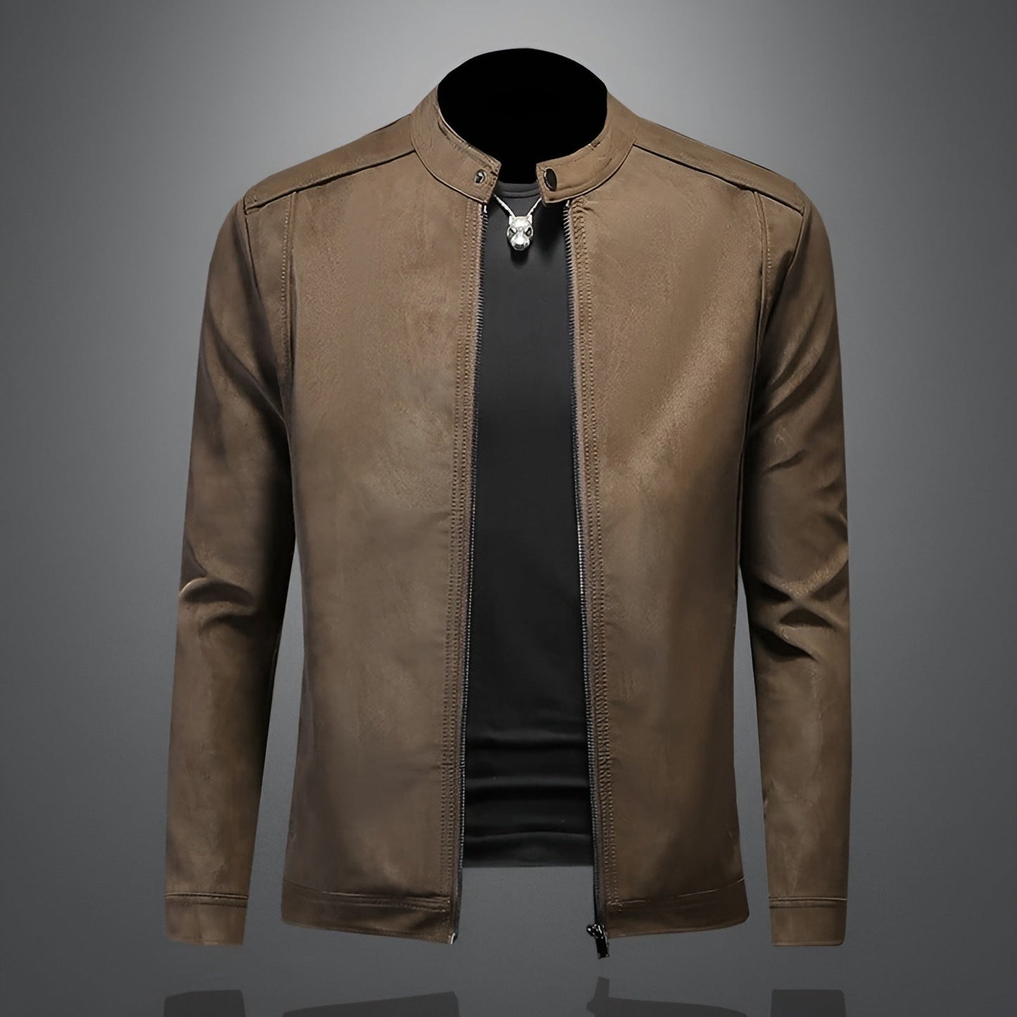 Gaspard™ | Hoogwaardige leren jas