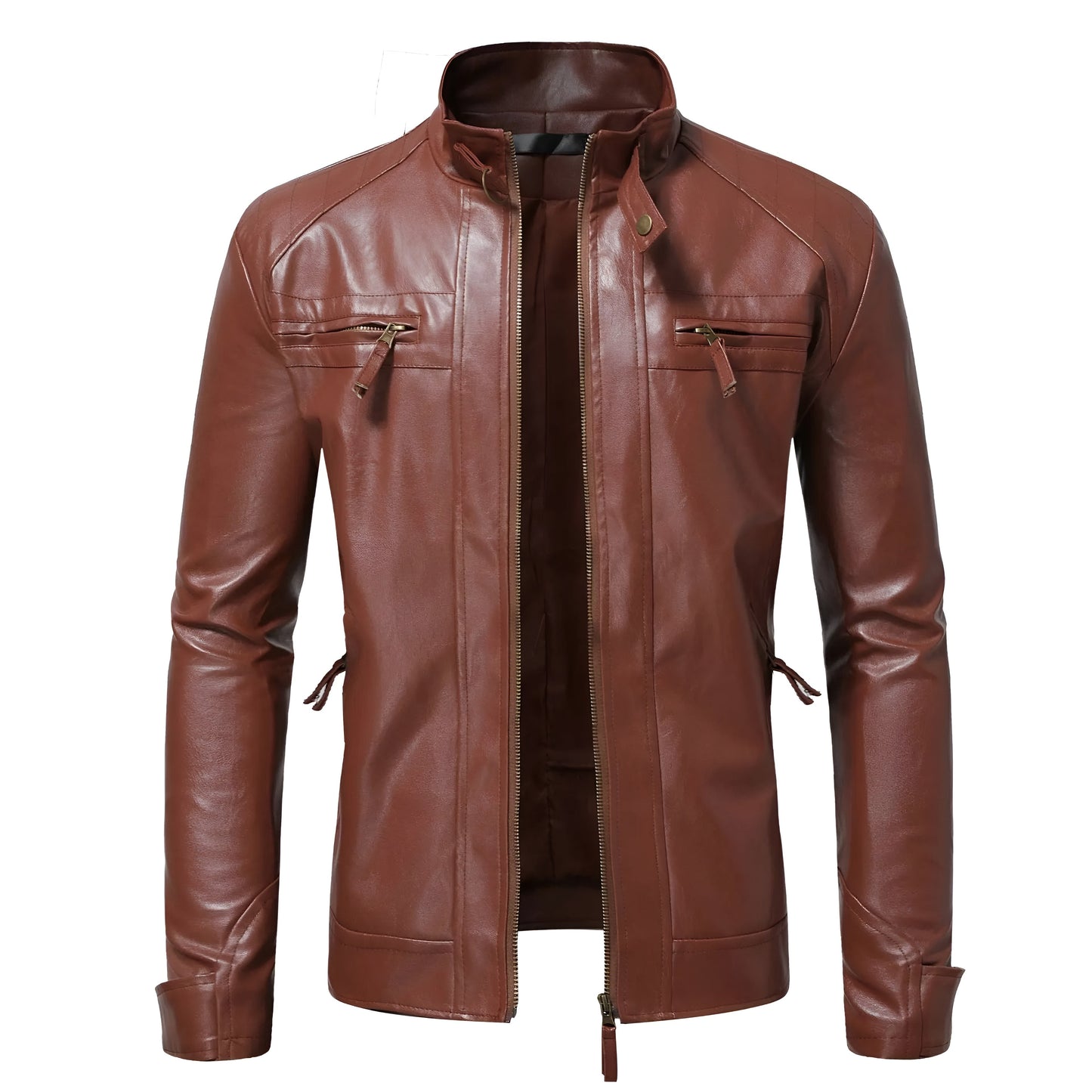Louis™ | Elegante leren jas voor mannen