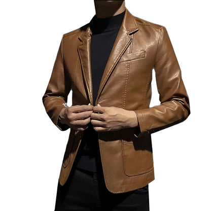Thierry™ | Business casual leren jas