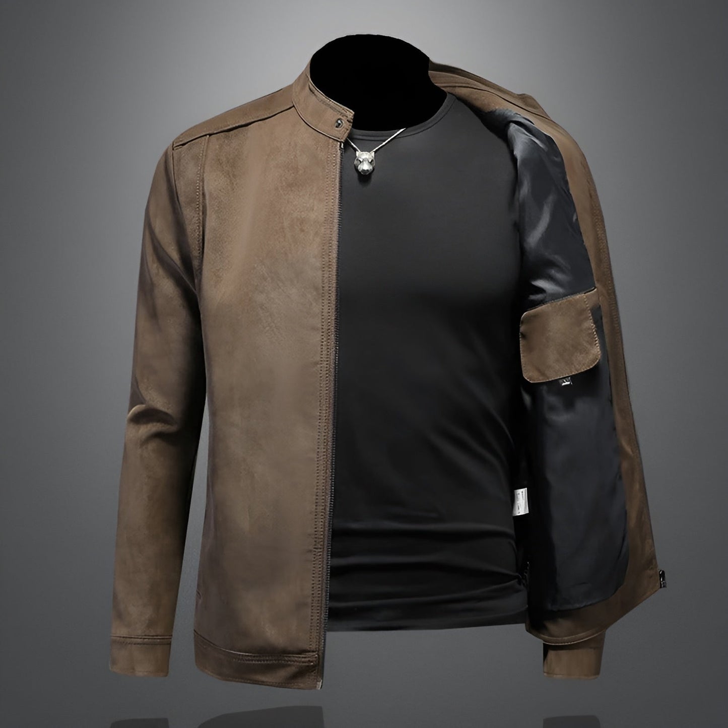 Gaspard™ | Hoogwaardige leren jas