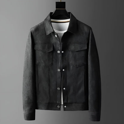 Henri™ | Chique leren jas voor mannen