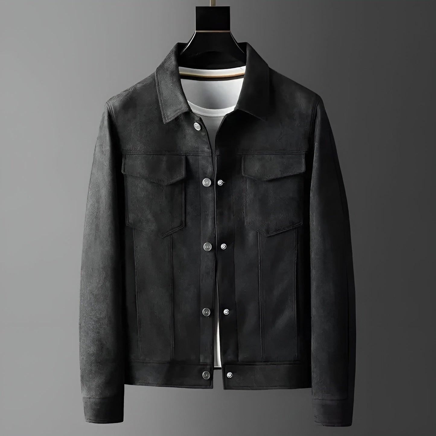 Henri™ | Chique leren jas voor mannen