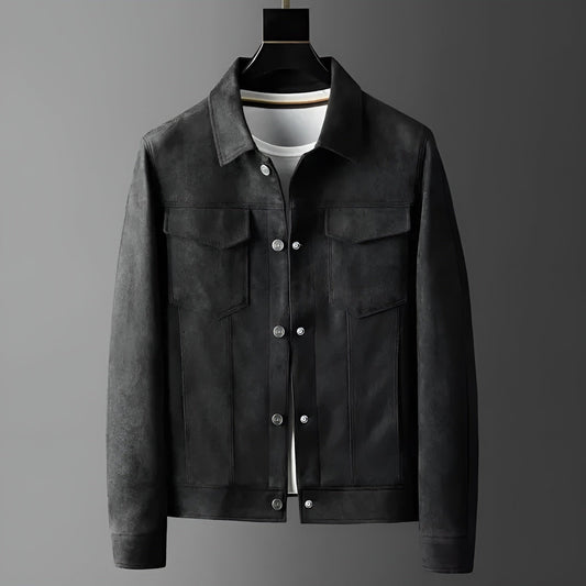 Henri™ | Chique leren jas voor mannen