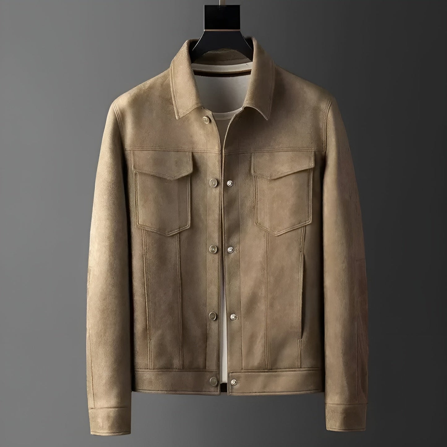Henri™ | Chique leren jas voor mannen