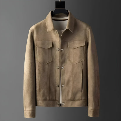 Henri™ | Chique leren jas voor mannen