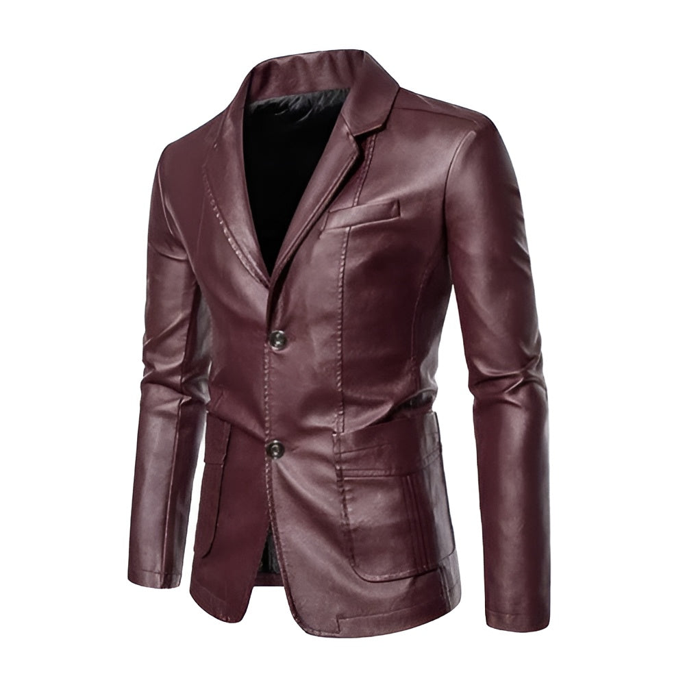 Thierry™ | Business casual leren jas