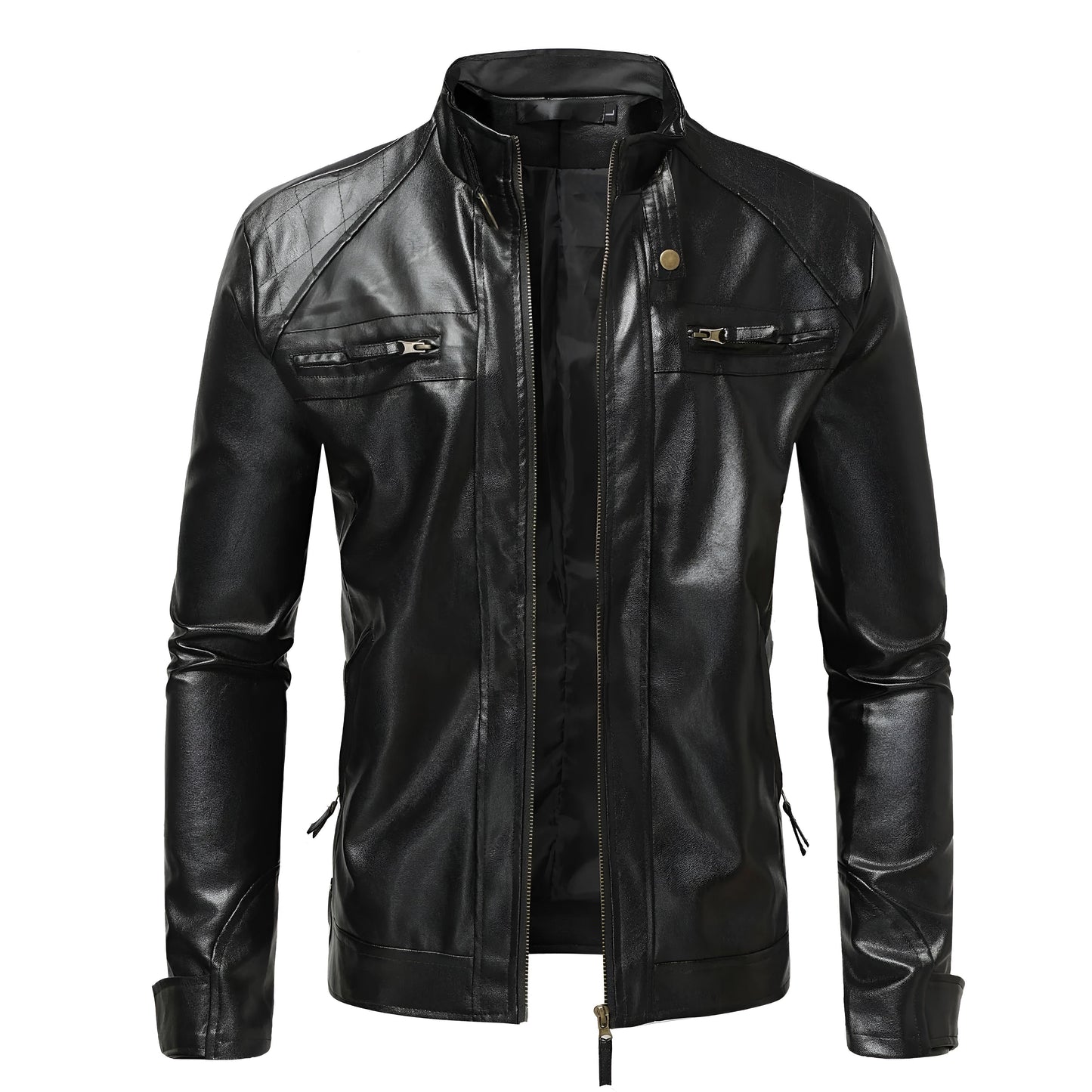Louis™ | Elegante leren jas voor mannen