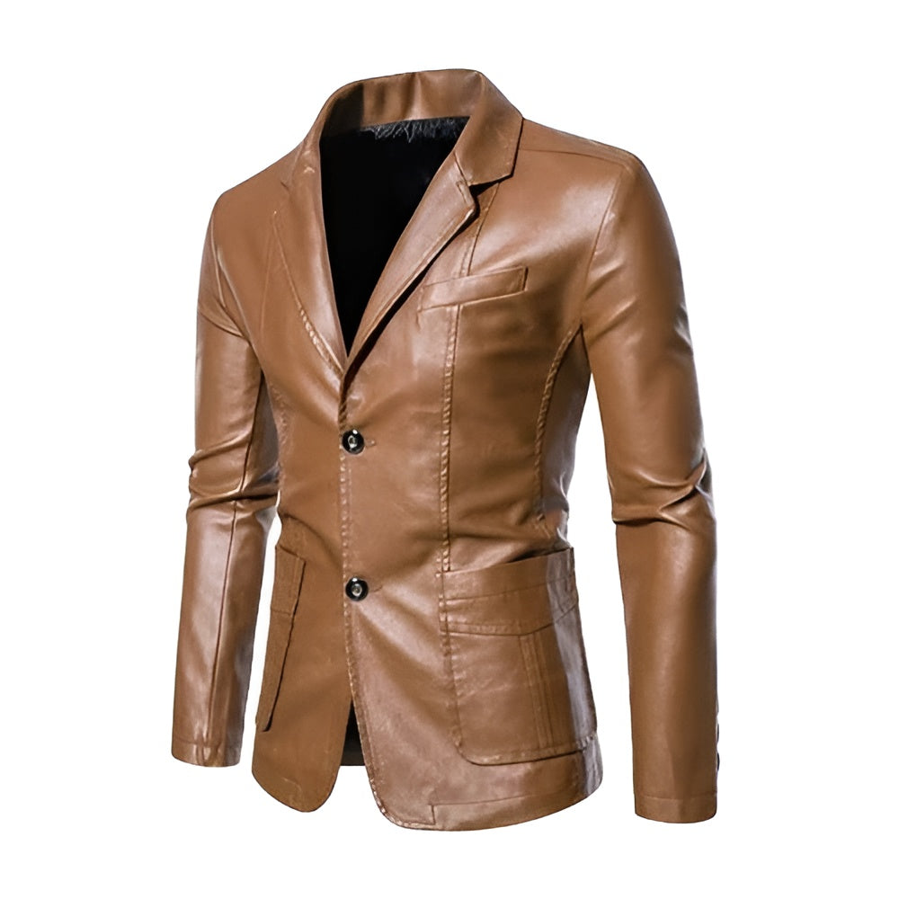 Thierry™ | Business casual leren jas