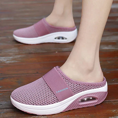 Compa™ orthopedische sandalen met sleehak
