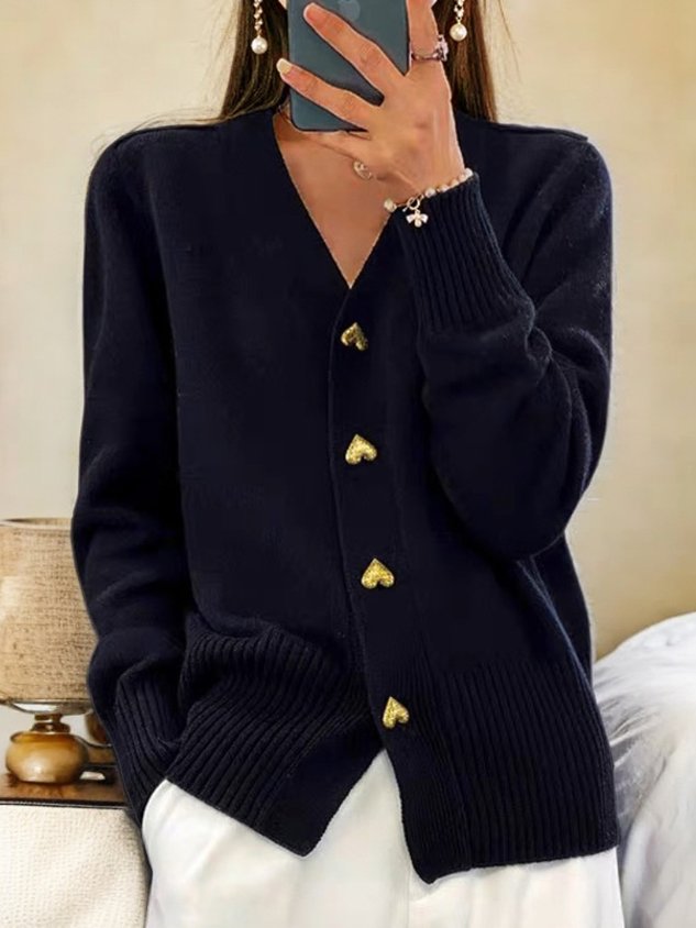 Amy | Elegante Gebreide Cardigan