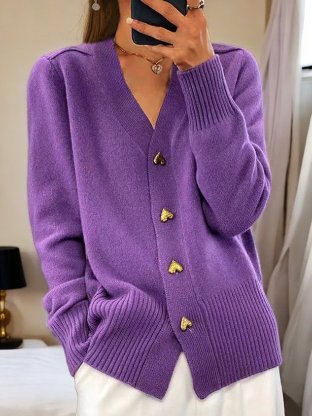 Amy | Elegante Gebreide Cardigan