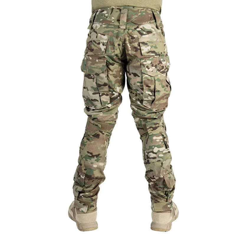 Cargo-broek met ingebouwde kniebeschermers