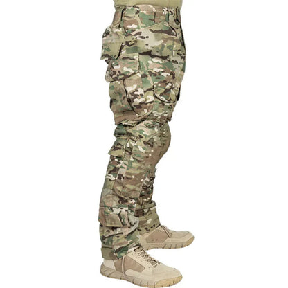 Cargo-broek met ingebouwde kniebeschermers