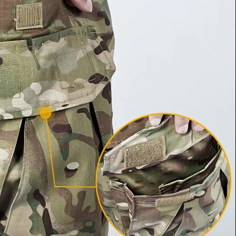 Cargo-broek met ingebouwde kniebeschermers