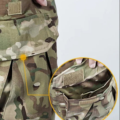 Cargo-broek met ingebouwde kniebeschermers