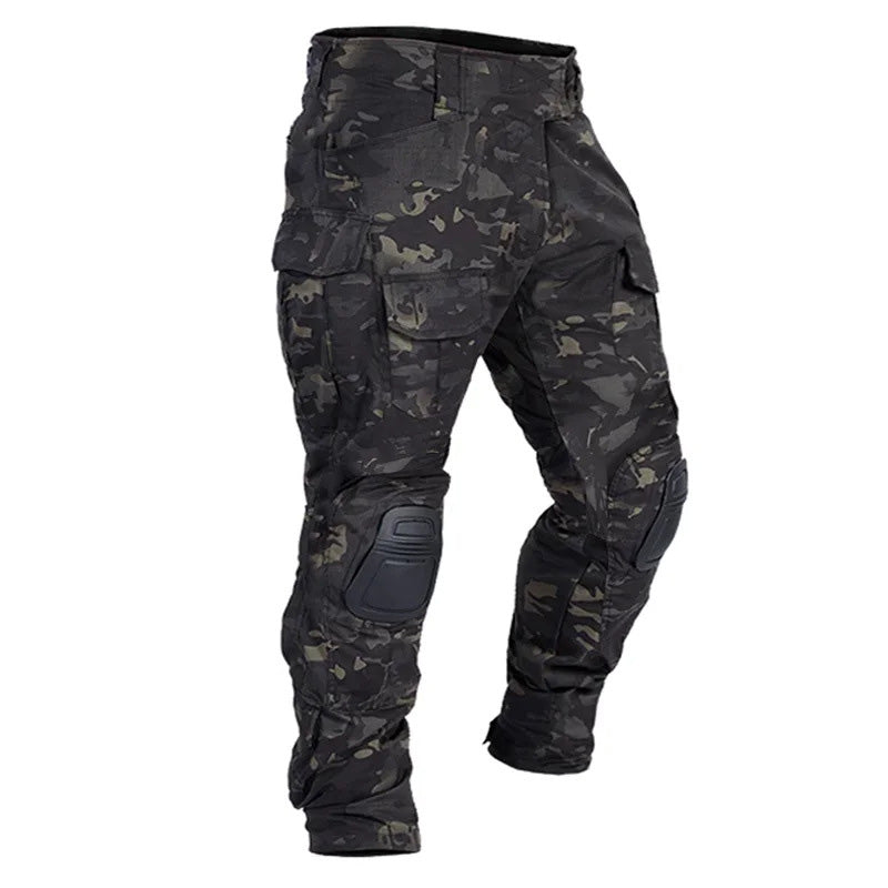 Cargo-broek met ingebouwde kniebeschermers