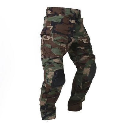 Cargo-broek met ingebouwde kniebeschermers