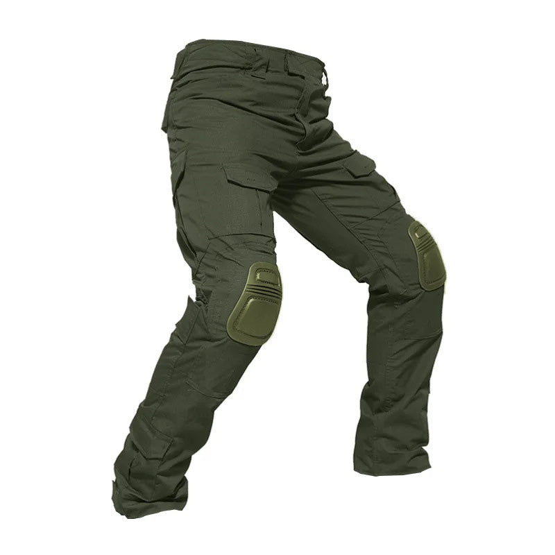 Cargo-broek met ingebouwde kniebeschermers