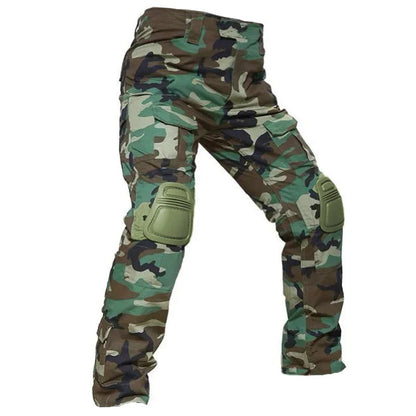 Cargo-broek met ingebouwde kniebeschermers