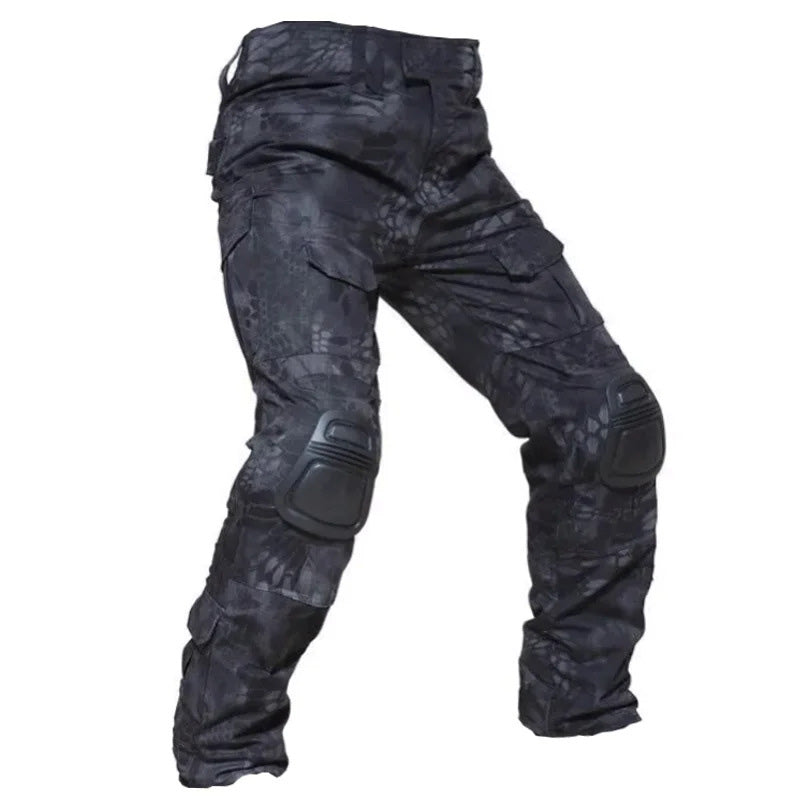 Cargo-broek met ingebouwde kniebeschermers