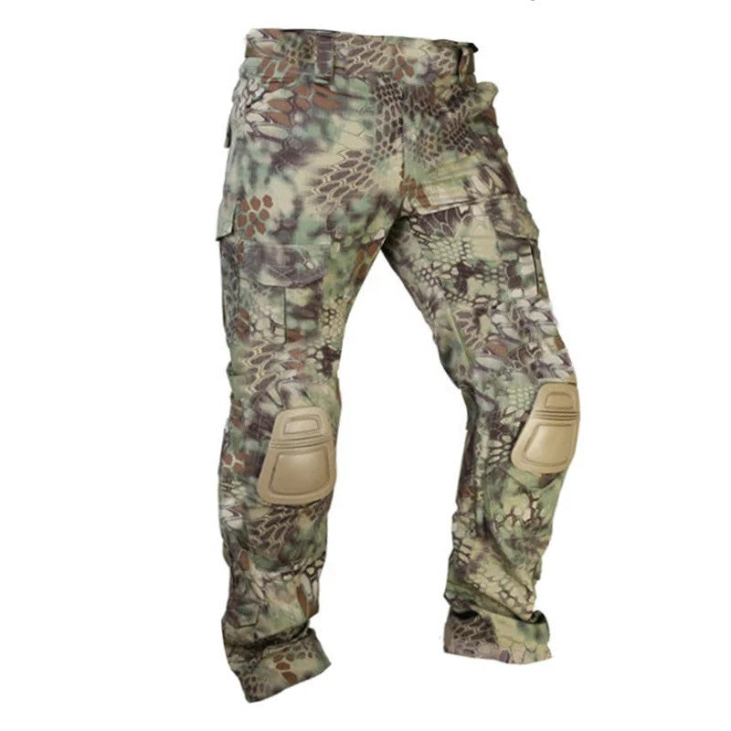 Cargo-broek met ingebouwde kniebeschermers