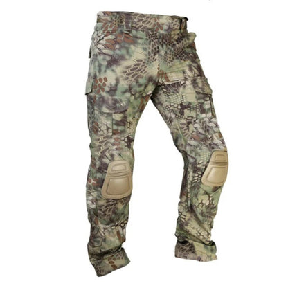 Cargo-broek met ingebouwde kniebeschermers