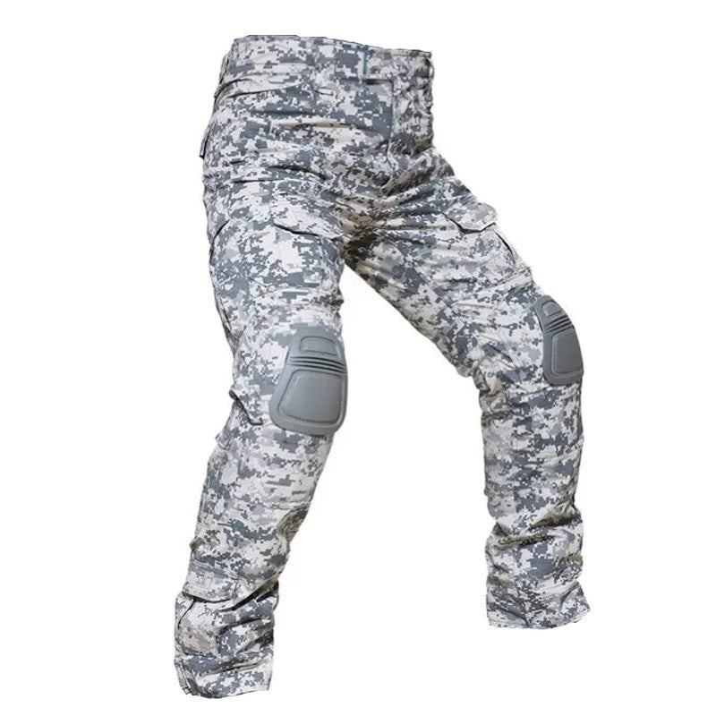 Cargo-broek met ingebouwde kniebeschermers
