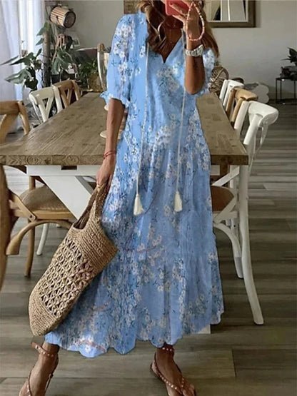 Luna | Moeiteloze boho-jurk met flatterende pasvorm