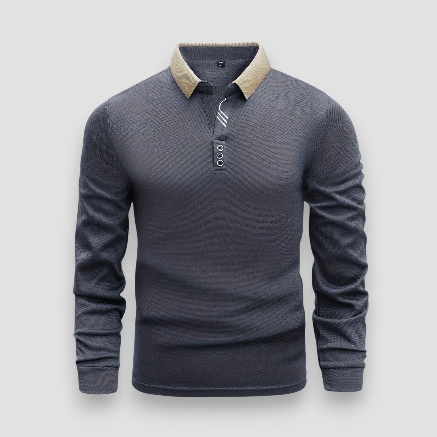 Virexo™ | Luxe Polo Met Lange Mouwen