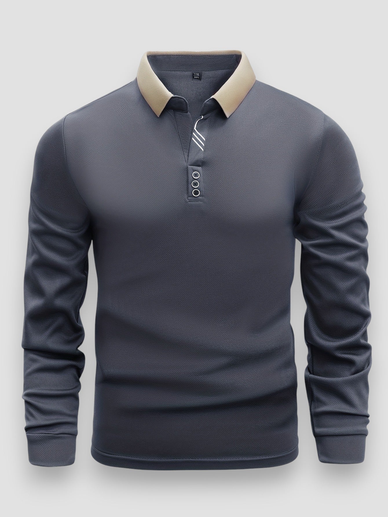 Virexo™ | Luxe Polo Met Lange Mouwen
