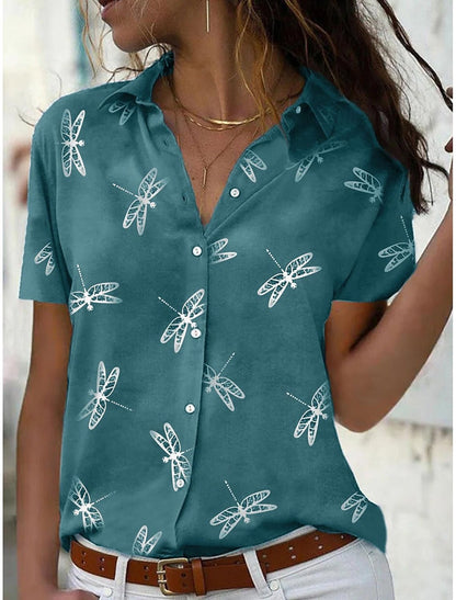 Relaxed dames zomershirt - Martine